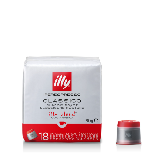 illy Iperespresso Home Caps Classico - 18 Capsules