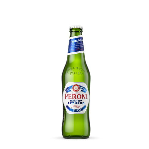 Peroni Nastro Azzurro Birrë Bjonde Shishe 0.33L 5%