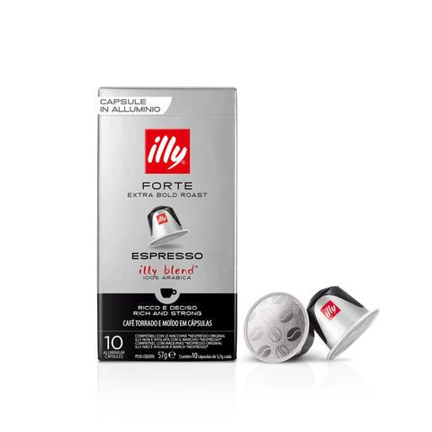 illy Compatible Coffee Capsules - Forte 10 pcs