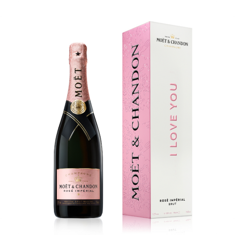 Shampanjë Moët & Chandon Rosé Impérial 2023 "Love" 0.75L, 12%