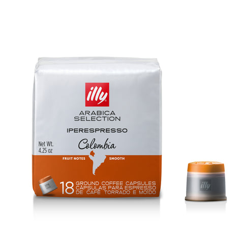 illy Kapsula Kafeje iperEspresso - Colombia 18 copë