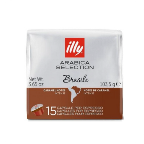 illy MPS Brasile Coffee Capsules 15pcs