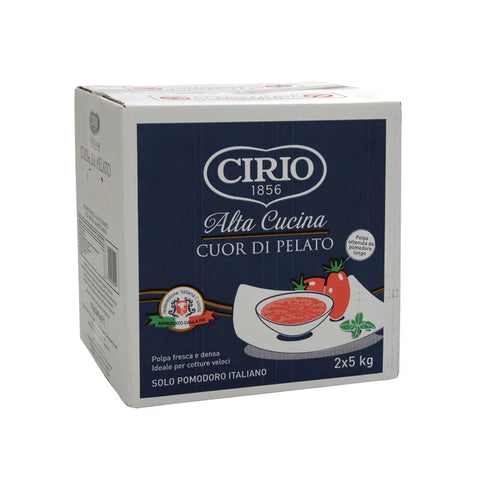 Cirio Salce Domatesh Pelati Tetrapak 5Kg