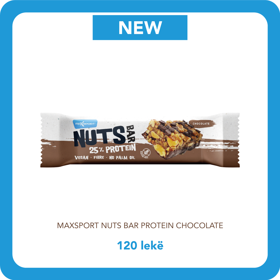 MaxSport Protein Nuts -  Çokollatë Proteinike me Çokollatë 40gr