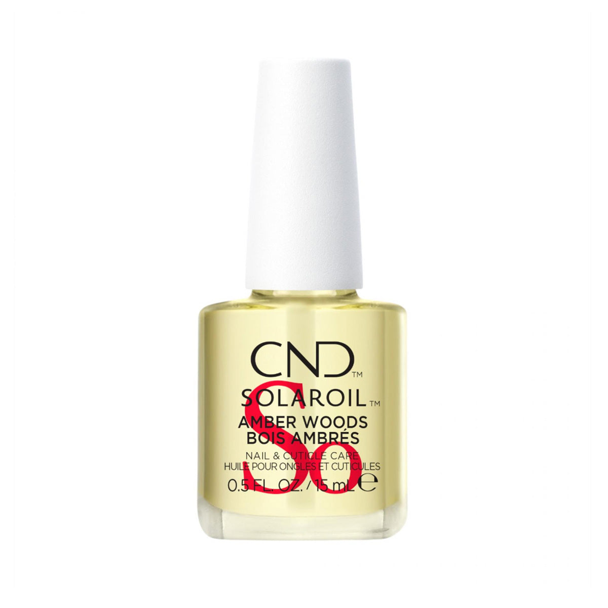 CND ESSENT SOLAR OIL AMBER WOODS 0.5oz