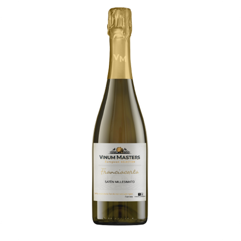 Verë e Shkumëzuar Vinum Masters Franciacorta Brut Saten Millesimato 2019 0.75L, 12%