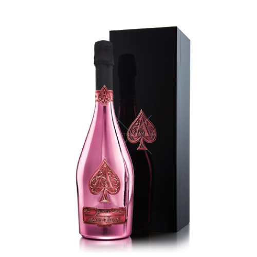 Armand De Brignac Brut Rose 0.75L Wooden Gift Box