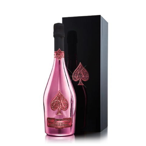 Shampanjë Armand de Brignac Ace of Spades Rosé 1.5L, 12.5%  (Kuti Druri Dhuratë)