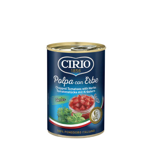 Cirio Salcë Tul Domatesh me Erëza Kanaçe 400Gr