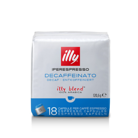 illy Iperespresso Home Coffee Capsules - Decaf 18 pcs
