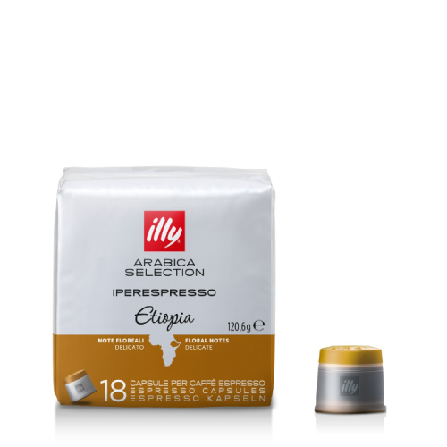 illy Iperespresso Home Caps Arabica Selection Etiopia Cluster 12X18