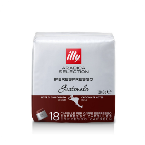 illy Iperespresso Home Coffee Capsules - Arabica Selection Guatemala 18 pcs
