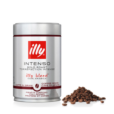 illy Coffee Beans - Intenso Can 250gr
