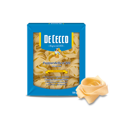 De Cecco Pasta Pappardelle no. 201, Packaging 500Gr
