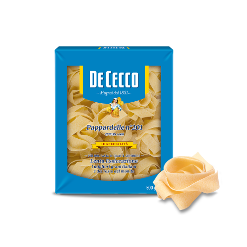 De Cecco Pasta Papardelle Nidi Di Semola Paketim 500Gr