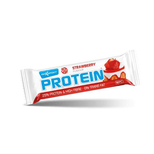 MaxSport Protein -  Çokollatë Proteinike me Luleshtrydhe 50gr