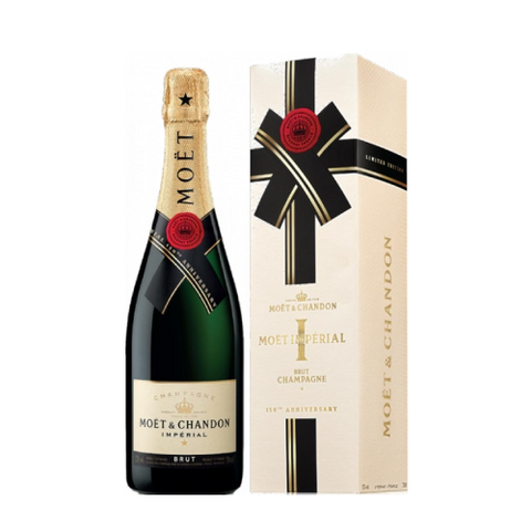 Shampanjë Moët & Chandon Brut Impérial EOY 0.75L, 12% (Kuti Dhuratë)